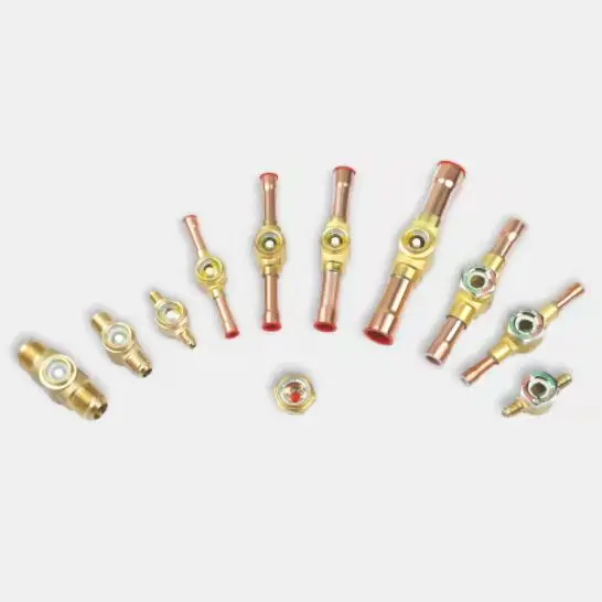 Hot selling high quality brass SGN sight glass with Welding Connector Size 7/8 for refrigeration system