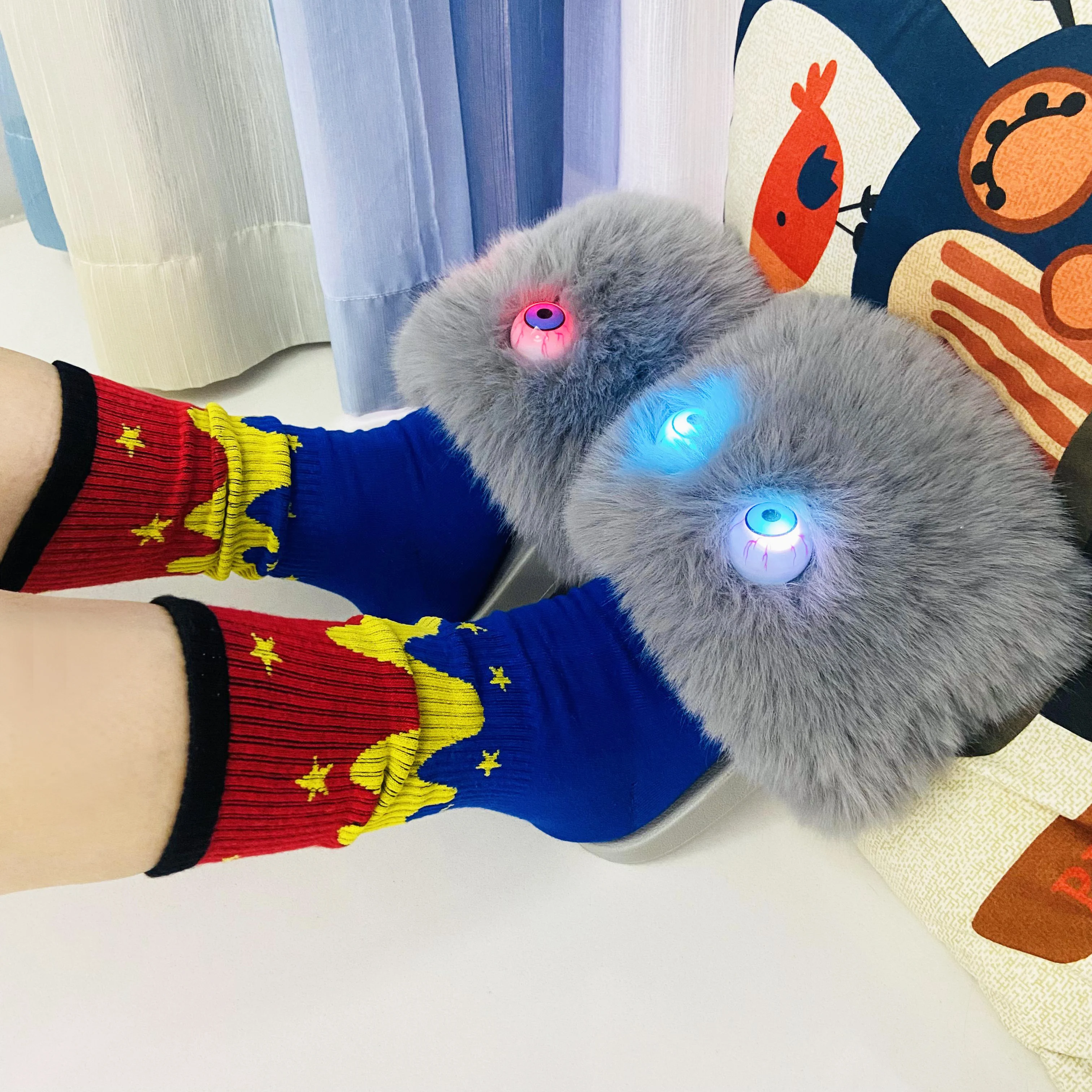 Comfortable Multiple Colors Black White Blank PVC Slippers DIY magic stick figures  Sandals Custom Logo Slides for Men Women