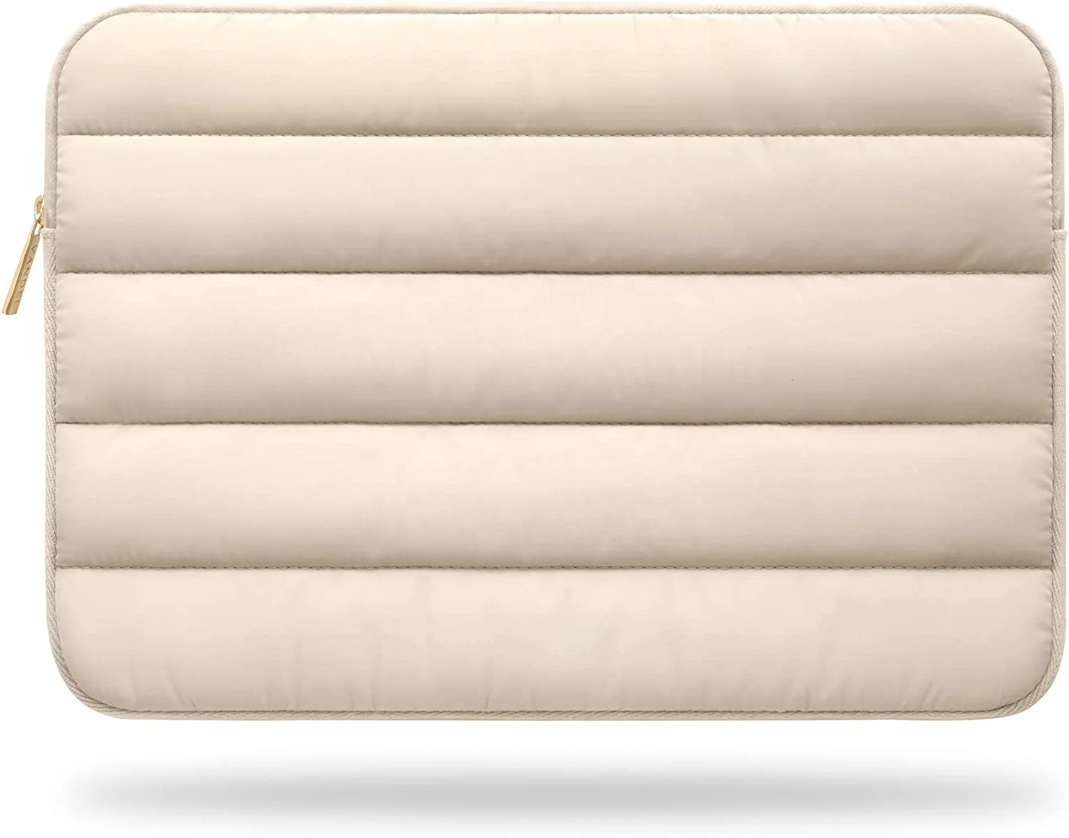 2023 Autumn Winter New Computer Sleeve Soft Quilted Puffer Laptop Carrying Case Laptop Sleeve for Women and Men