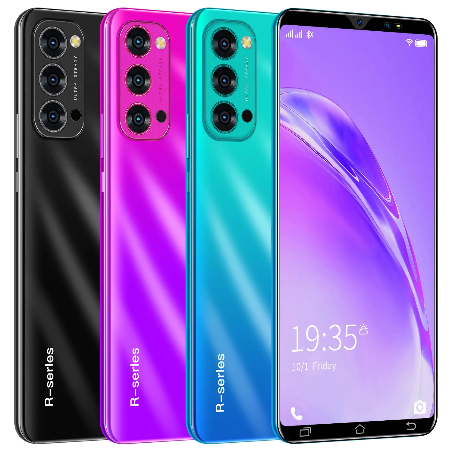  Большой аккумулятор новинка мобильный телефон 4g на заказ сотовый Rino4 android10 игровой смартфон 5 дюймов 4 + 64