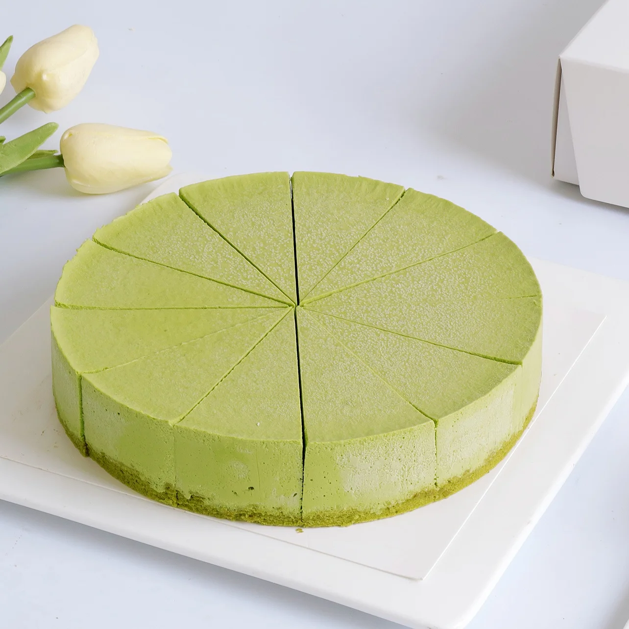 Matcha Mousse Cake 7 inches Animal Cream Dessert Birthday Party Cafe