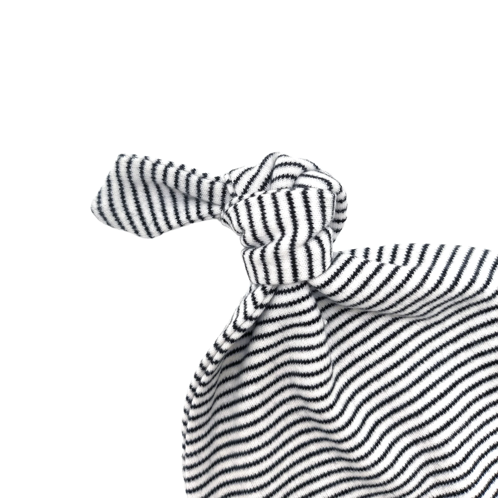 Babymio Top Sale Baby Beanie Hat Cotton Newborn New Coming Toddler Boy Girl Cap Striped 100% Organic Cotton for Infant Unisex