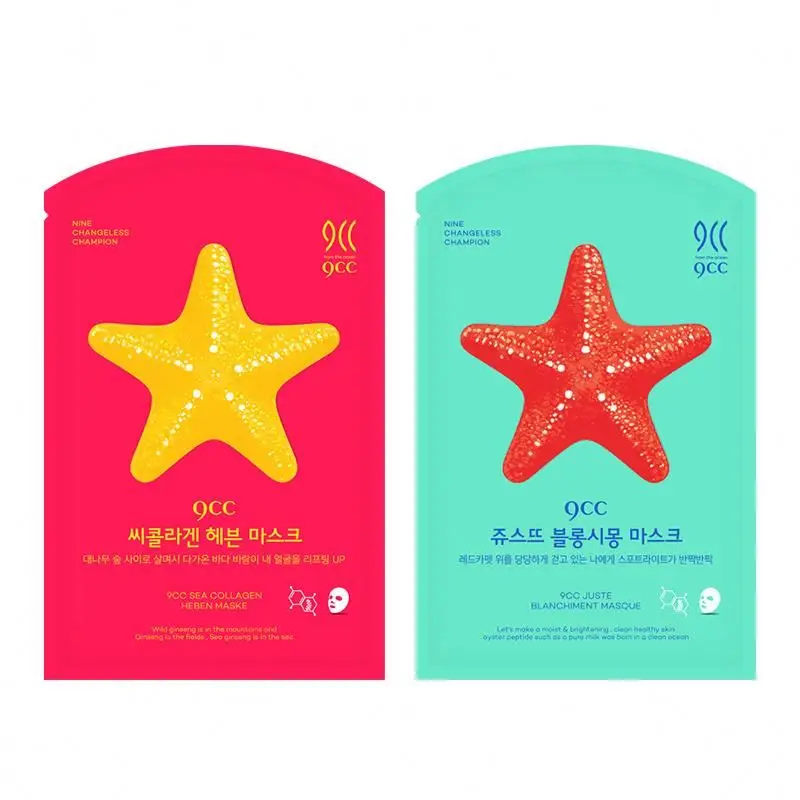 snail truecica korean sheet mask facewash oriflame products dr rashel black Whitening Collagen Moisturizing Facial Mask