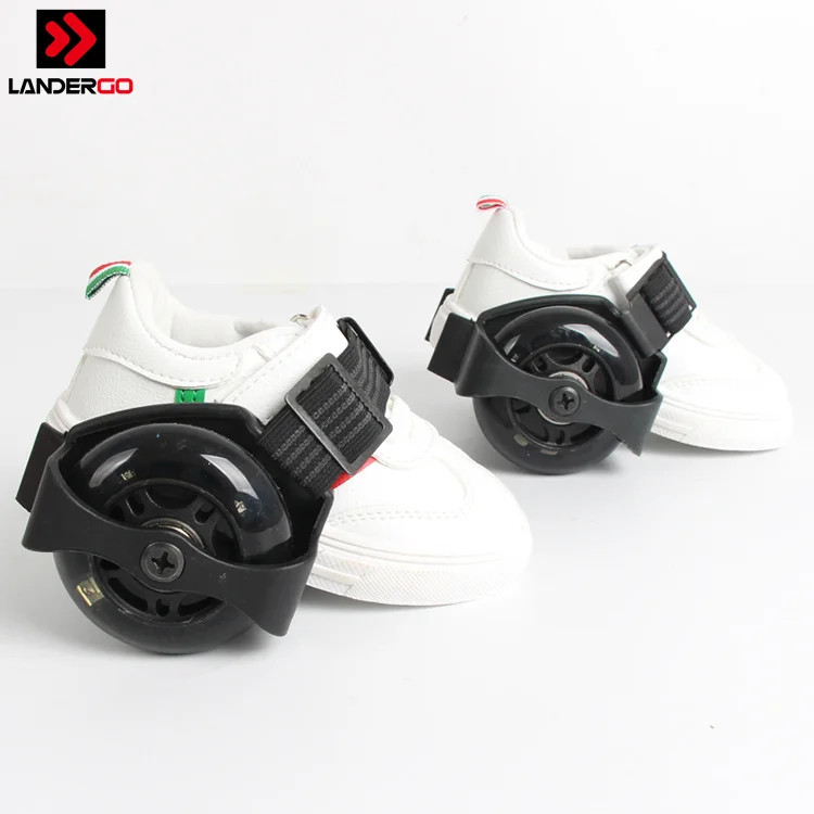 
Max Loading 45 KG Adjustable Flashing Roller Skate Shoe Two Wheels 