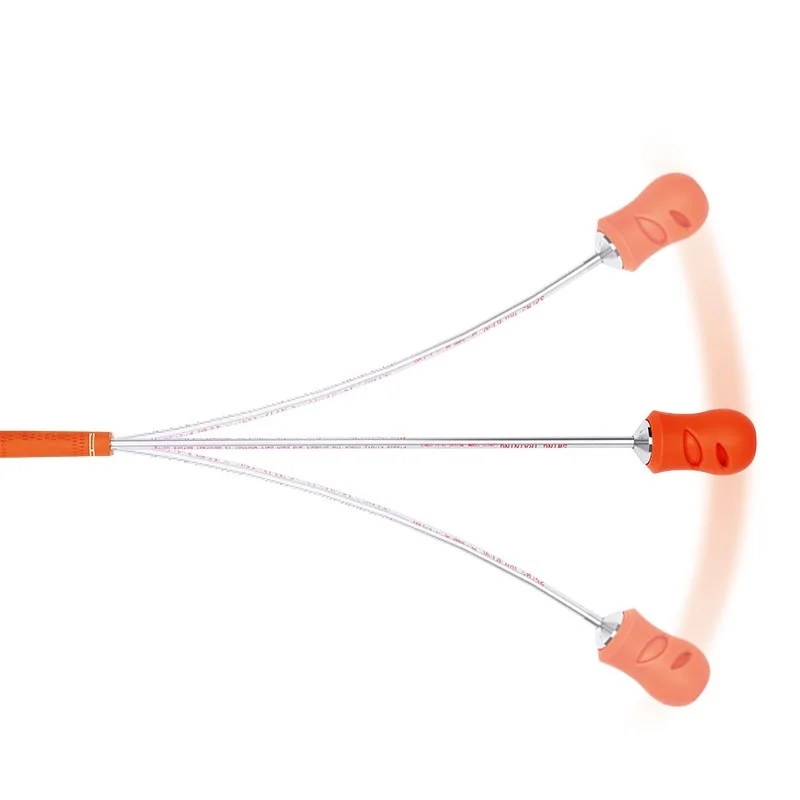 Chinese Supplier Golf Alignment Sticks Warm Up Golf Training Aids Gesture Correction for Golf Beginners Both Side Hand Useable