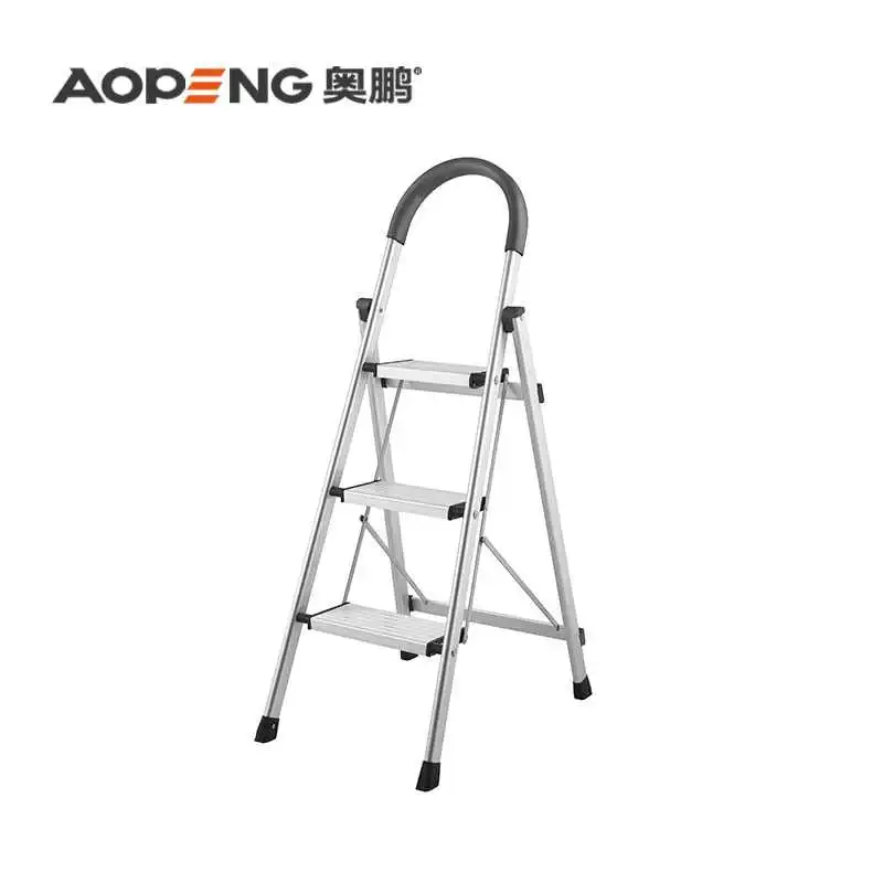 5 step aluminum household compact step ladder folding laddder with high quality AP-2404