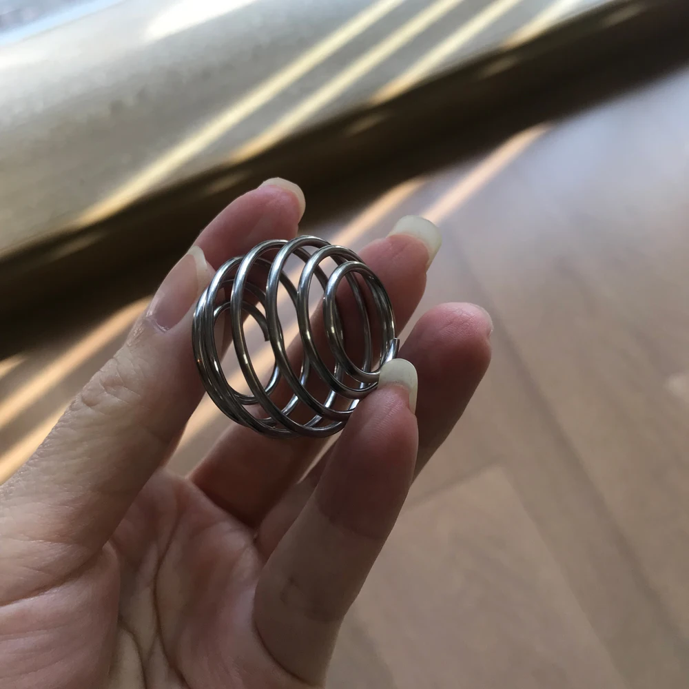 OEM 3pcs 4 pcs 6 pcs  8 pcs Stainless Steel Spring Ball Mixing Wire Whisk Ball for Shaker Cup Bottle Mixer