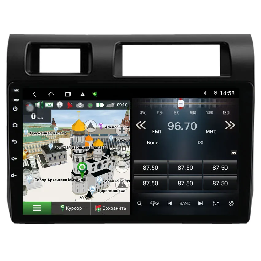 DSP 4G головное устройство Android для Toyota Land Cruiser 70 GPS Навигация стерео Автомагнитола видео мультимедийный плеер Autoradio LC
