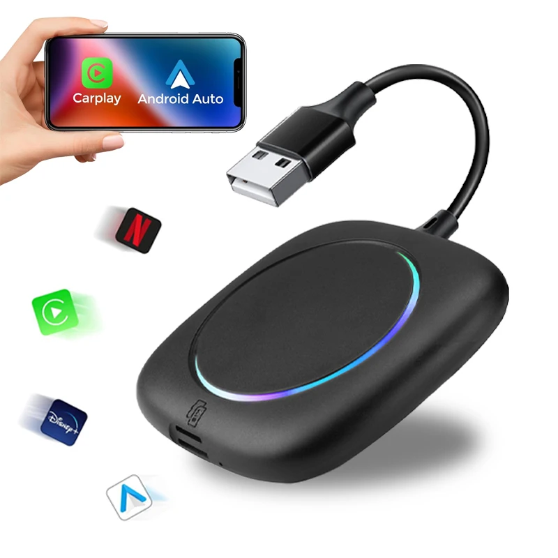 8g + 128g Android 13 Carplay Tv Ai Box Ultra Qcm6125 8-ядер беспроводной & Auto Gps для Youtube Flix Iptv