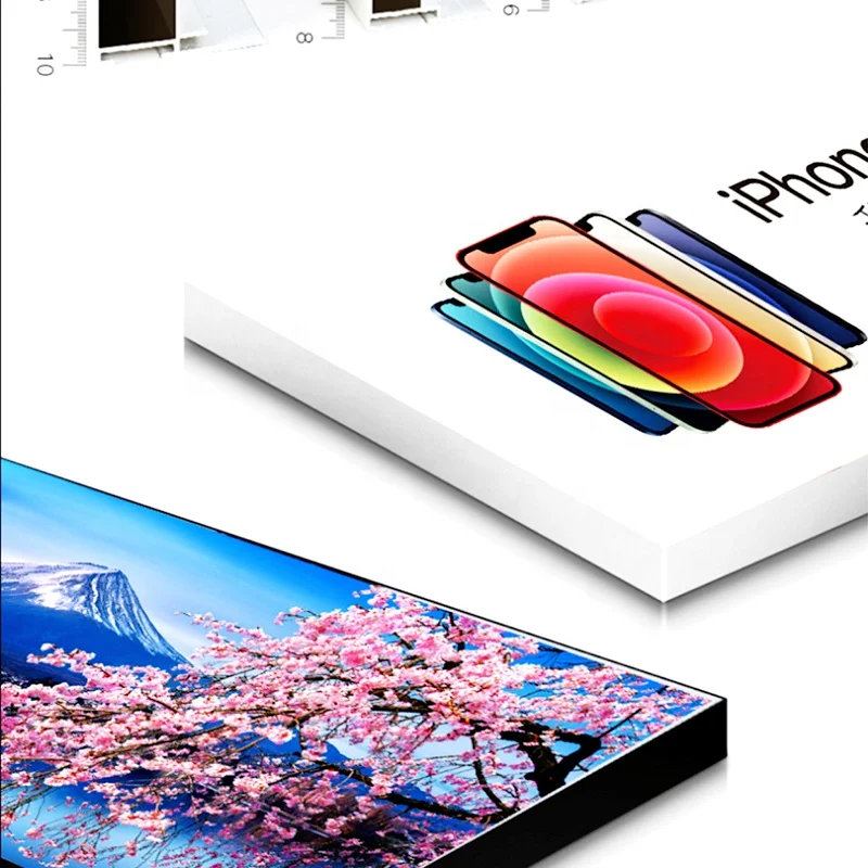 Outdoor Advertising Led Film Poster Light Box Backlit Movie Poster Art Logo Signage High Brightness Led Strip Outdoor Decoration