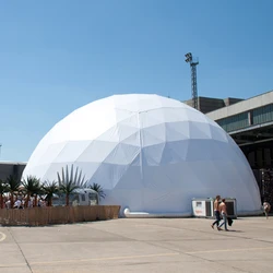 35m Diameter Geodesic Dome Tent Transparent Igloo House For Hookah Bar Furniture Lounge