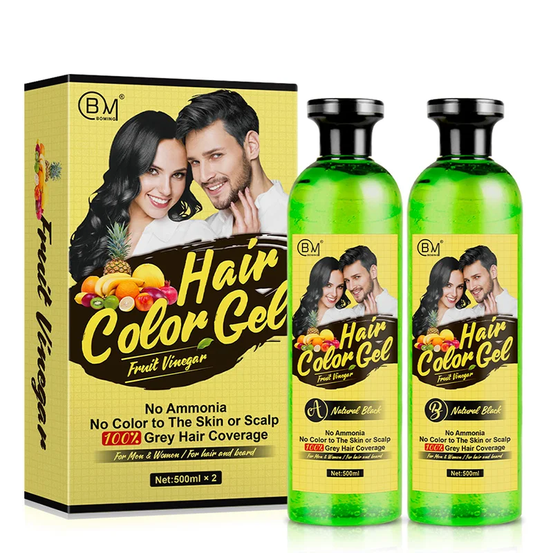 Factory Directly fashion professional instant hair color natural plant permanent hair dye for dark hair