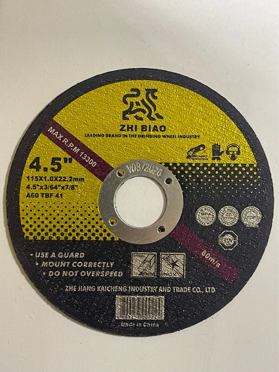 Super thin stainless steel iron Cutting disk cut off wheel 115mm  125mm   Metal Cutting Discs for metal   4.5inch 5inch