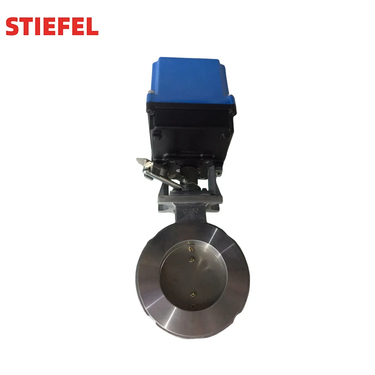 High Quality AC220V Electric Actuators On-Off Motorized Ball Valve Analogue Voltage Current Control Butterfly Structure OEM