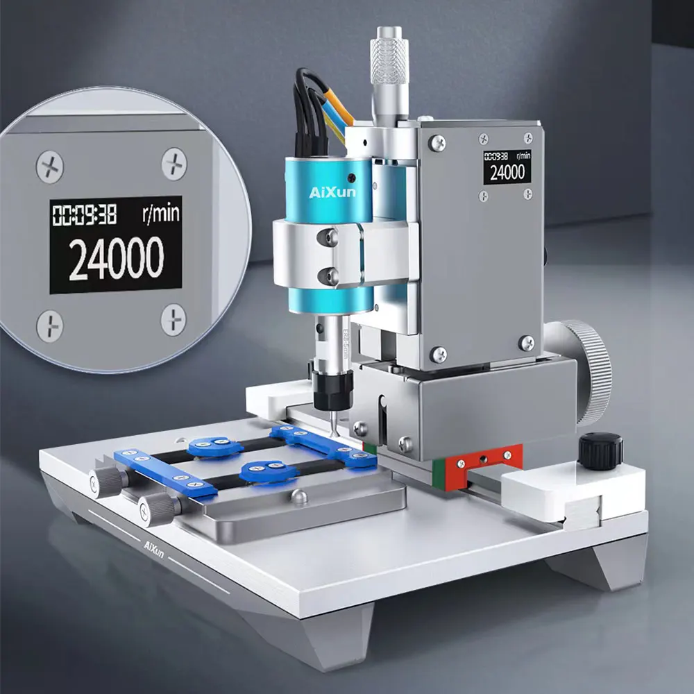 JCID Aixun 2ND Gen шлифовальный станок для микросхем Touch IC CPU Nand CNC материнских плат инструменты