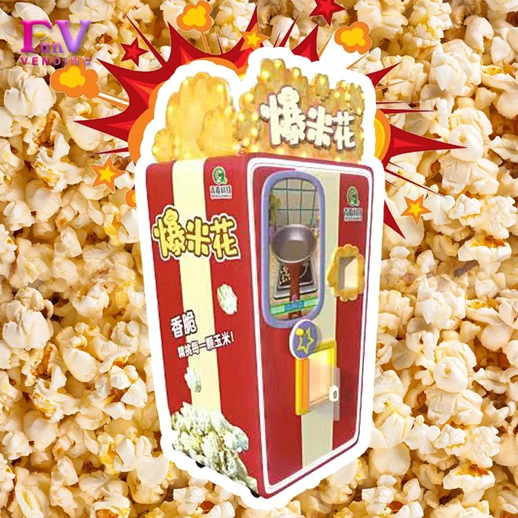 Popcorn Maker Vending Machine Full Automatic Intelligent For Sales Price
