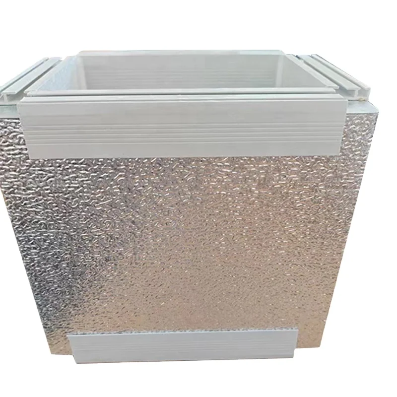 Double-sided aluminum foil insulation composite air duct high temperature resistant central air conditioning phenolic air duct