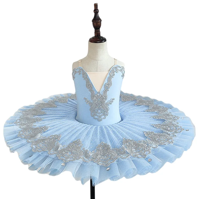 Children Elastic Breathable Ballet Repertoire Performance Costume
