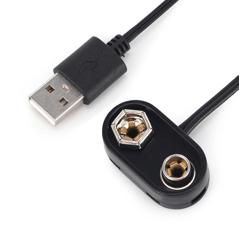 USB штекер 9 В разъем батареи пластиковый жесткий корпус ABS материал Аксессуары