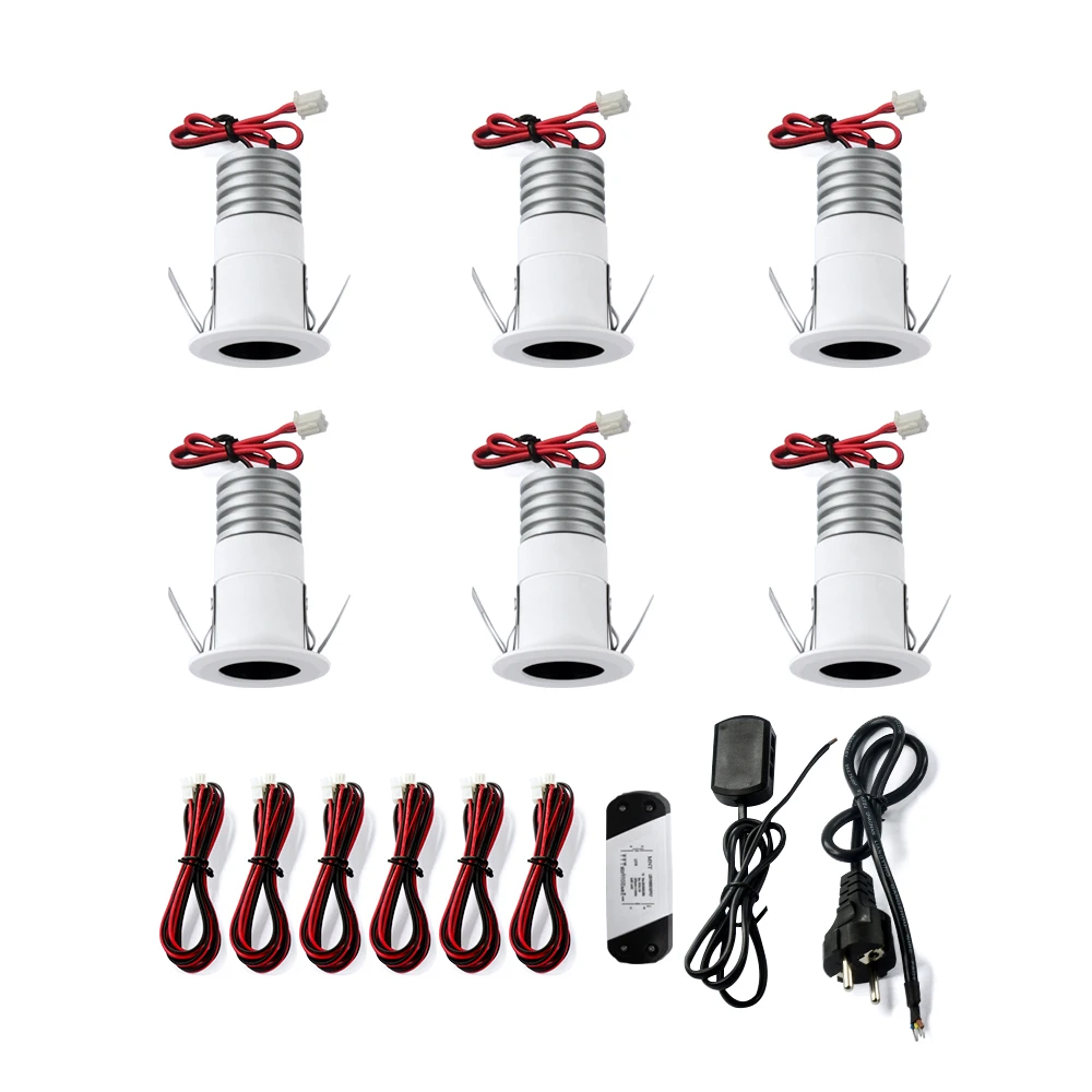 
Dimmable Adjustable Recessed Trimless Down Lights Led Ceiling Light Downlight 5w Mini Spotlight Kits 