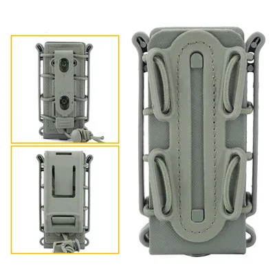 Adaptable Tool Holder 9mm .45 ACP SMG Molle Tactical Utility gun  Mag Pouches Quick Release Magazine Pouch