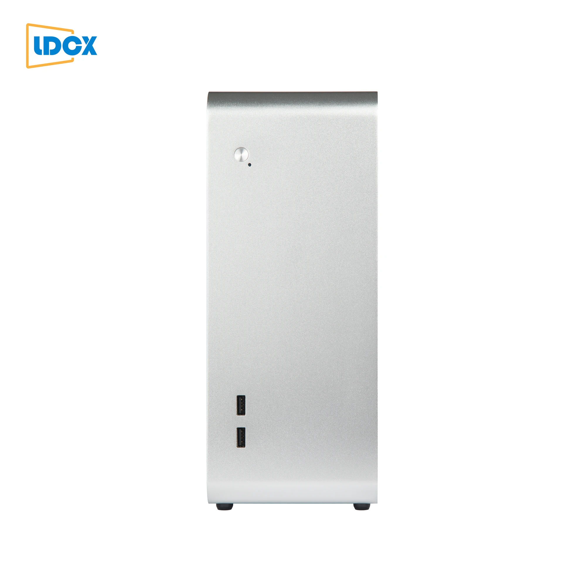 LDCX U110 pure aluminum vertical ITX desktop mini PC computer case