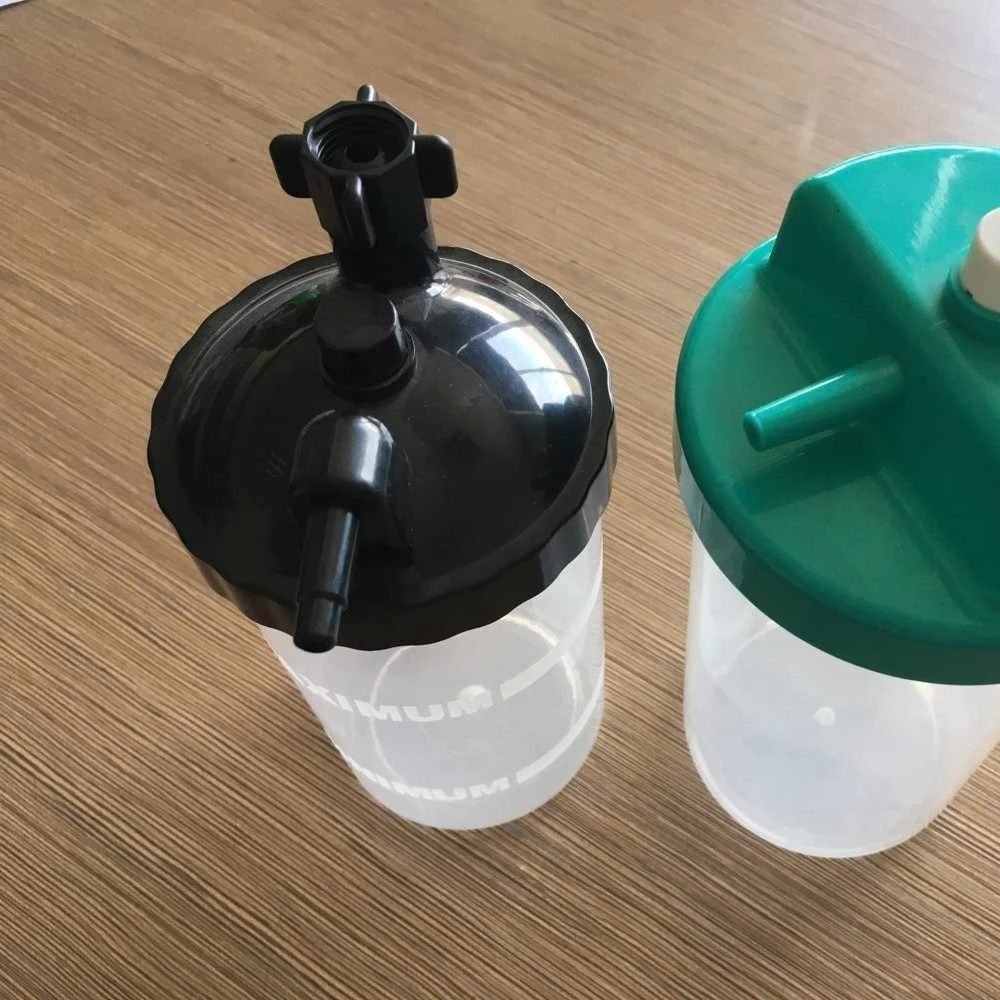 3 psi 4psi 6psi bubble humidifier bottle 250/350ml /500ml for oxygen concentrator
