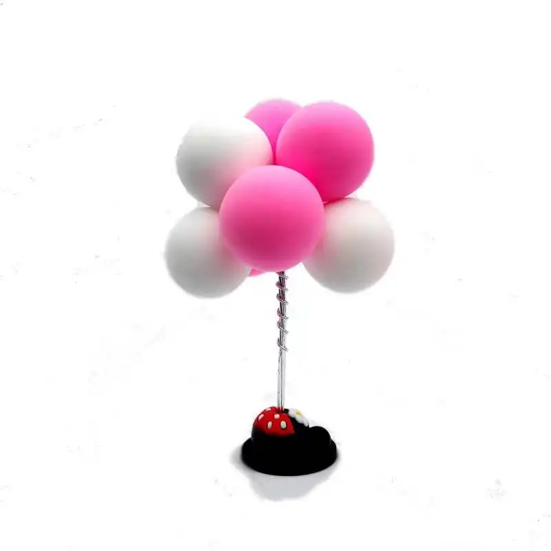 Lovely Balloon Car Decoration Charming Auto Ornaments Multicolor Mini Console Dashboard Decoration