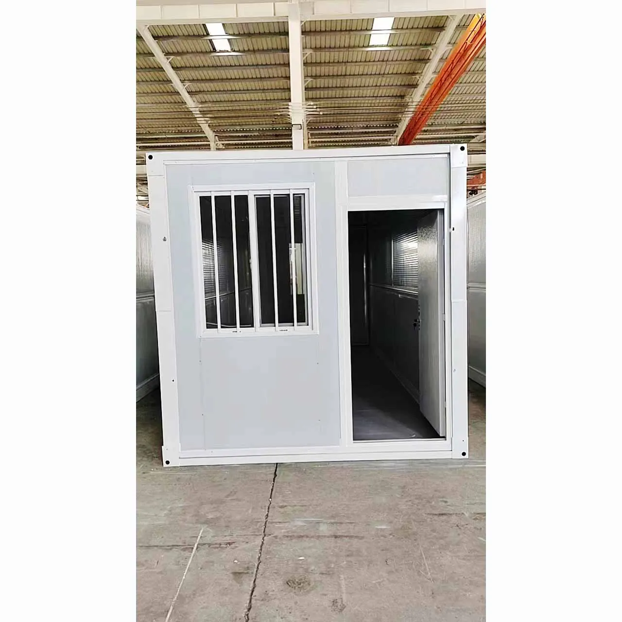 Modern Design Foldable Office Modular Prefabricated Housing Low-Cost Steel Container Integrated Housing for Hotels and Shops