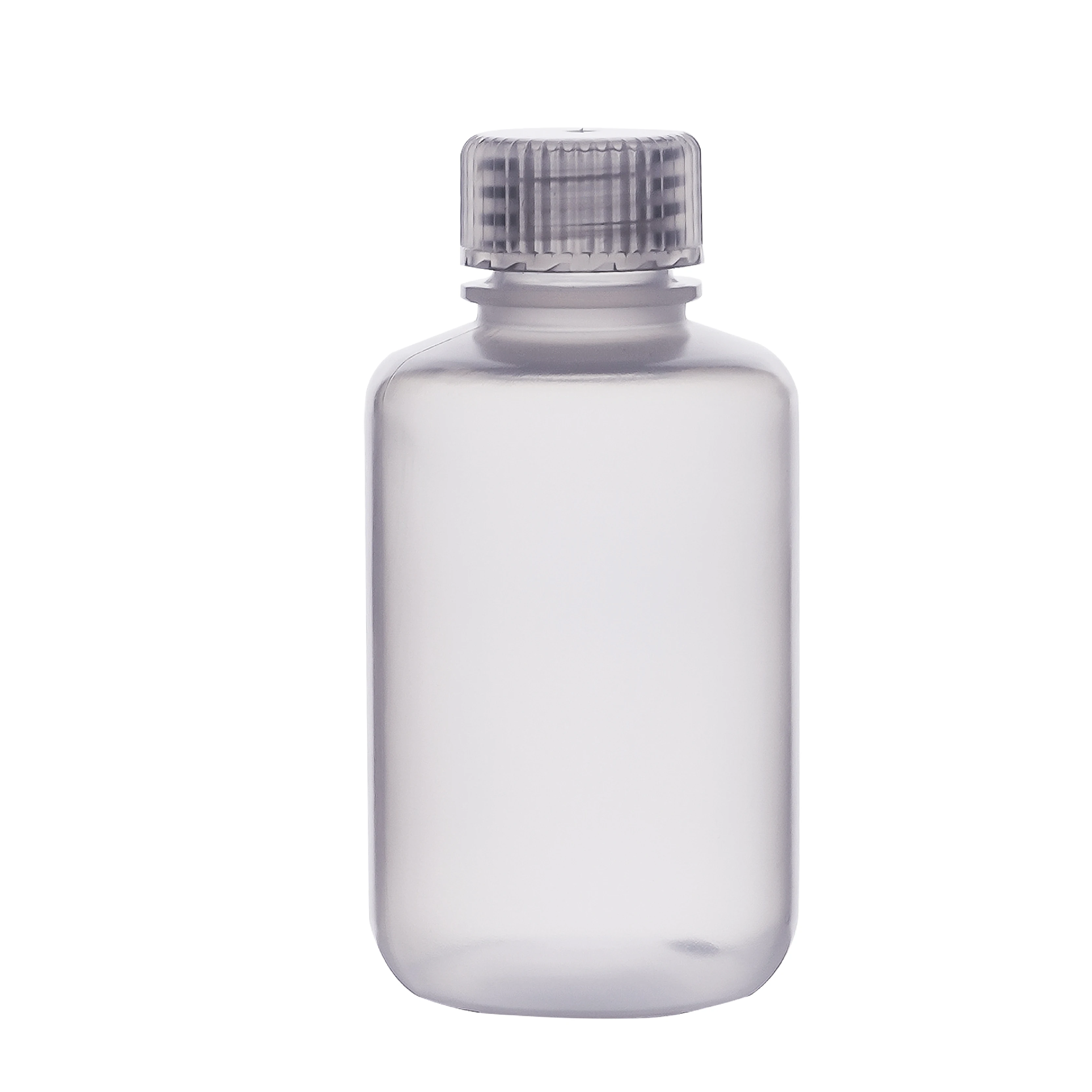 Free Sample white color PE HDPE wide mouth polyethylene chemical reagent bottle