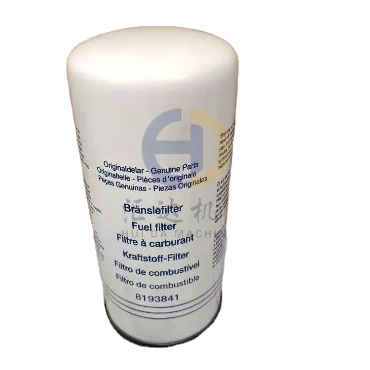 Huida High Quality Fuel Filter 8193841 with Genuine Packing