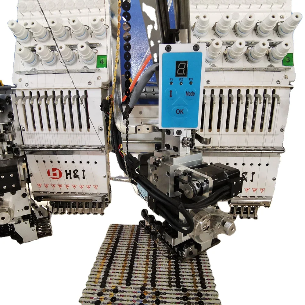 20 головок 9 12 15 игла Компьютер логотип вышивальная машина автоматическая