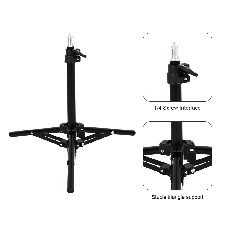 Wholesale High Quality Selfie Stick Tripod Cell Phone 0.5M Light Stand For Tik Tok Youtube Live