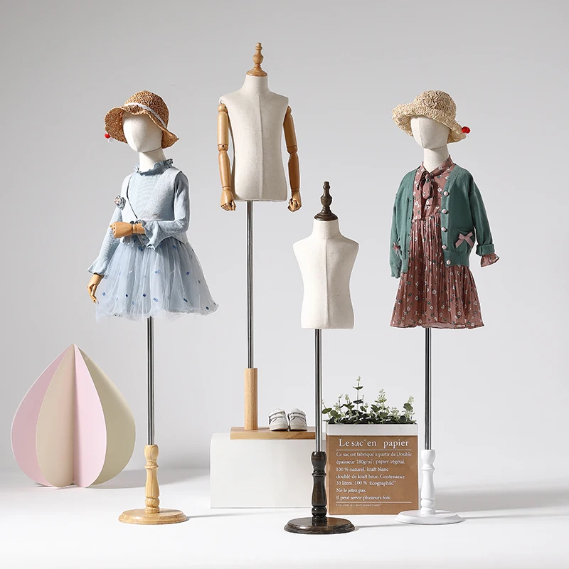 Детский манекен для мальчиков и девочек, магазин одежды, подставка-витрина для стола