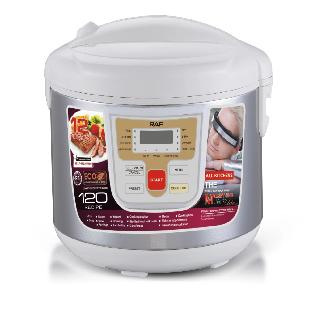 Multifunctional Automatic Rice Cooker Smart 6L Health-preserving Household