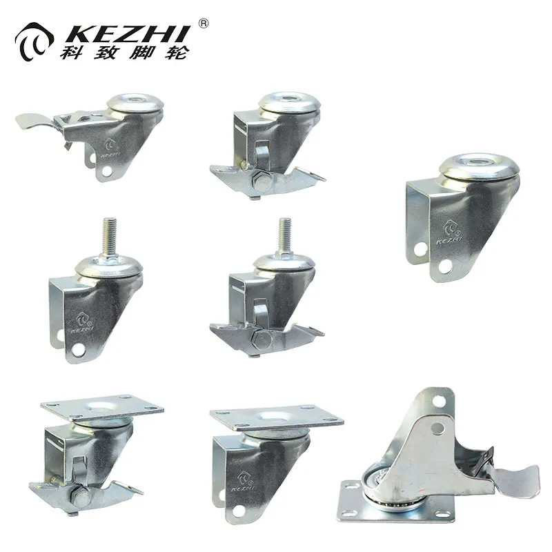 Hotsale cce caster 5-дюймовый поворотный фиксирующий твердый ролик для тележк