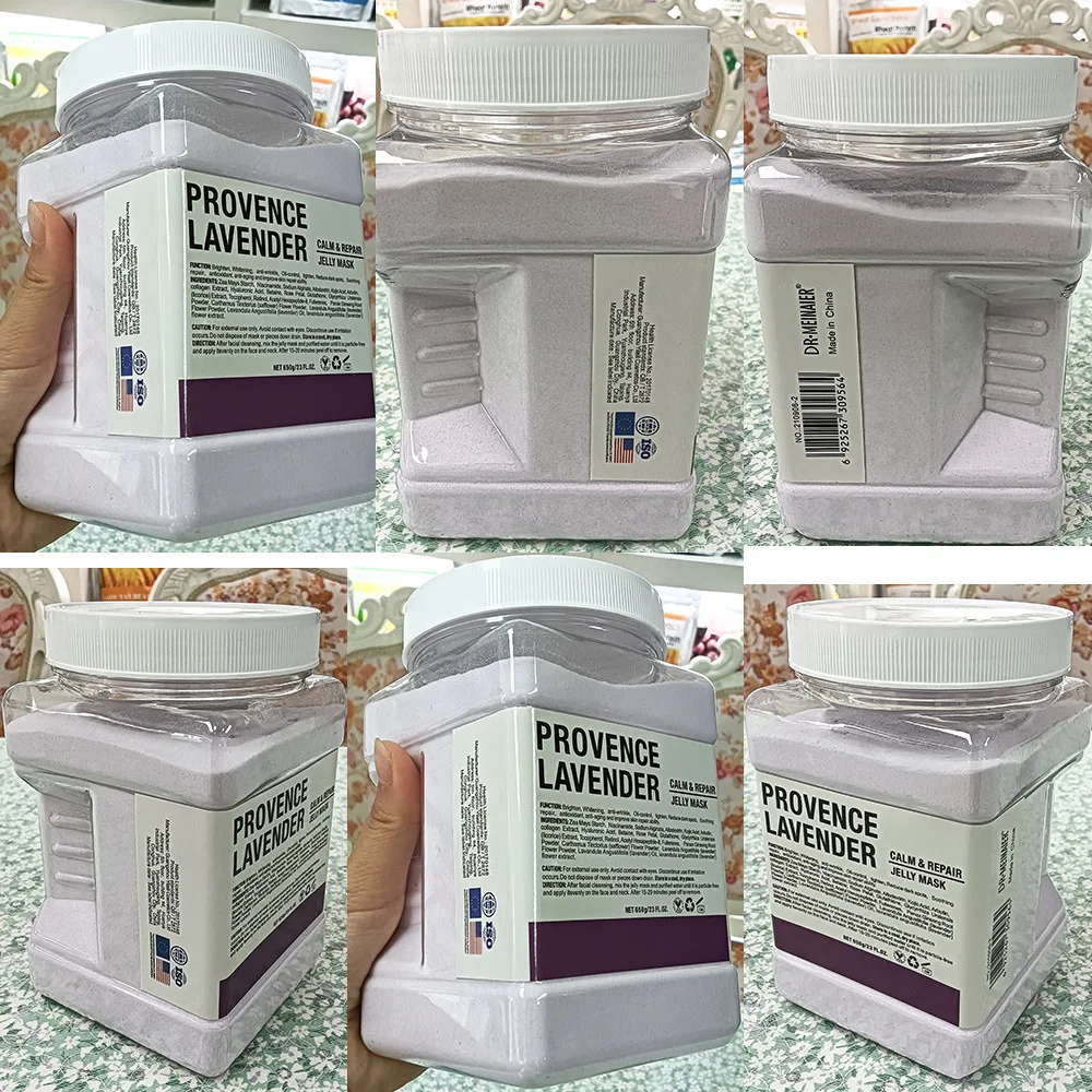 Hot Selling  650g Diy Spa Facial Jelly Mask Rose Fruit Mask Powder Rubber Mask Powder Jelly Face Maskss Beauty