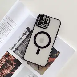 Hot Magnetic Tpu Phone Cover Mage safe Phonecase For Iphone 13 Cover For Iphone 13 Pro Max Iphone 12 Pro Max Phone Case