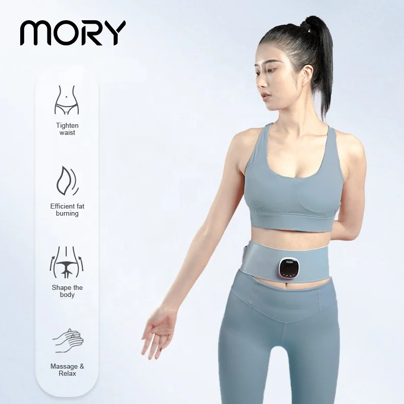 Ems Muscle Belt Electronic Abdominal Training Smart Fitness Tens Unit Muscle Stimulation Slimming Belt