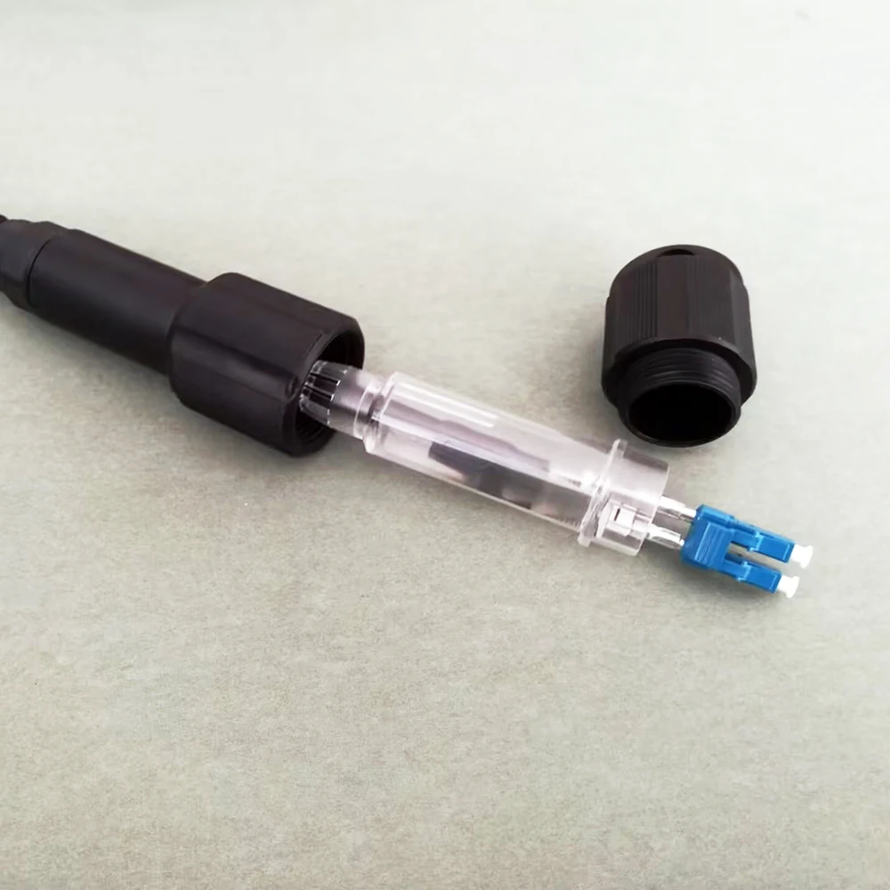 IP67 outdoor waterproof PDLC-PDLC Connector 7.0mm  CPRI Optic Patch Cord Duplex LC Fiber RRU RRH Cable