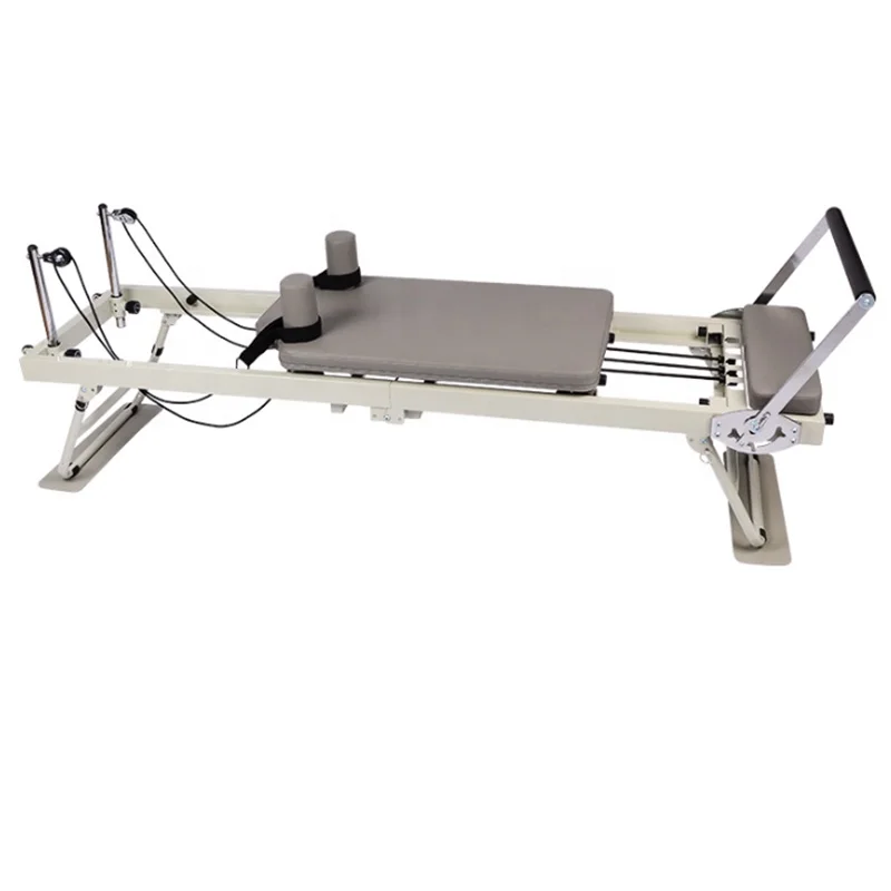 Queenlife Factory Direct Price Yoga Equipment Alloy Portable Folding Aluminum Pilates Reformer Bed Machine for sale