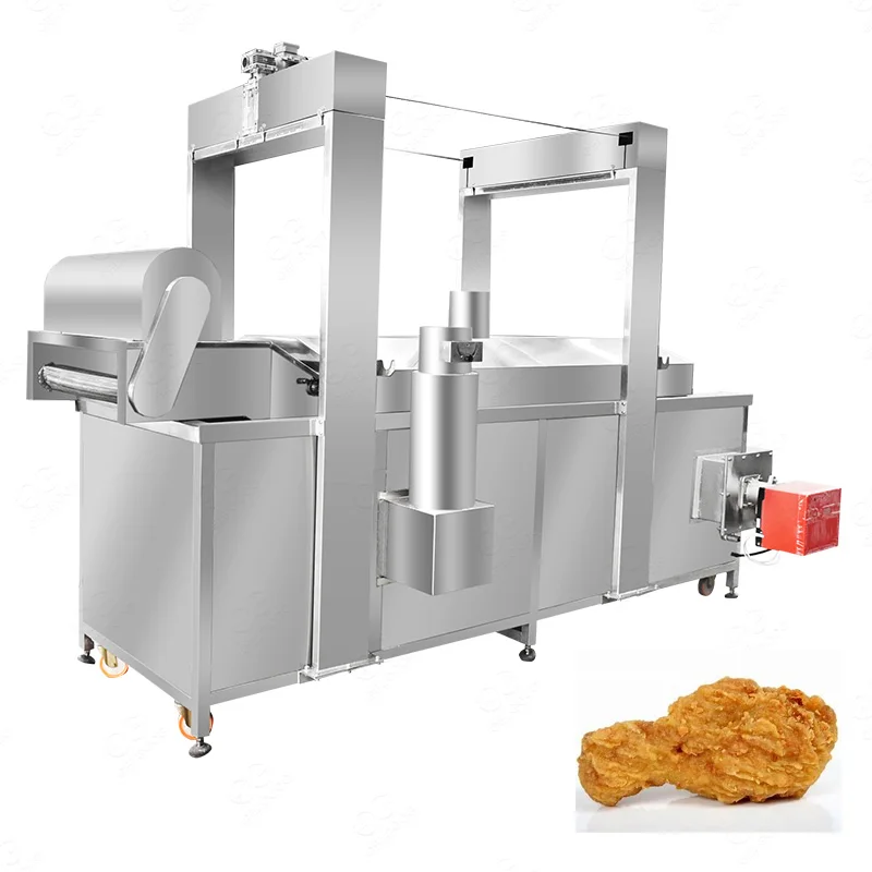 Onion Deep Fryer Potato Chips Frying Machine Price