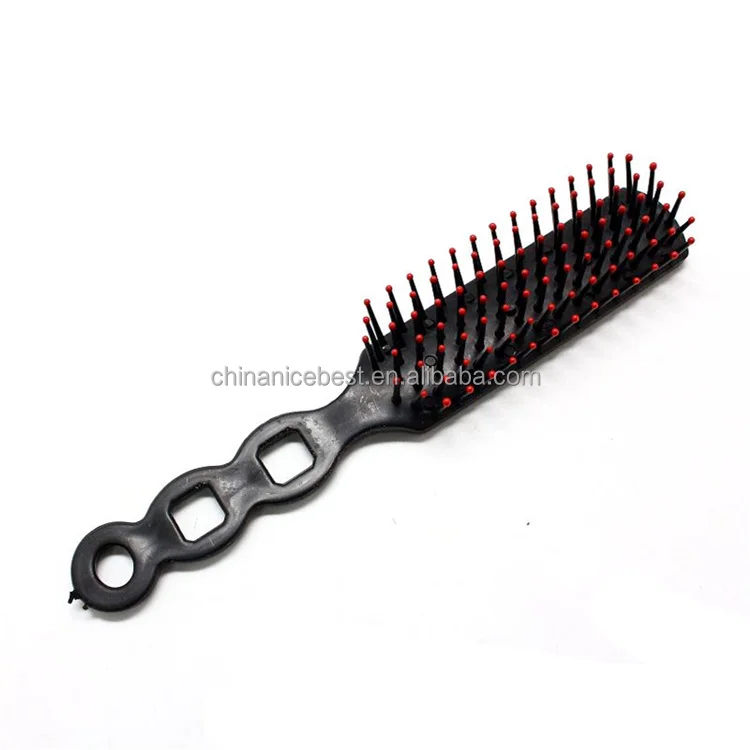 Bulk Hair Brushes Anti-Entangling Massage Comb with Nylon Bristles for Curly Hair Homeless Shelters Hotels Travel Use