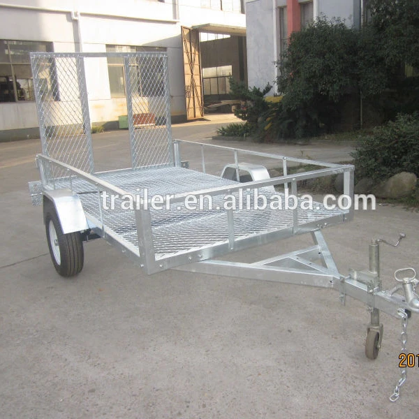 ECONOMY 4x6 SINGLE AXLE UTILITY TRAILER WITH RAMP GATE