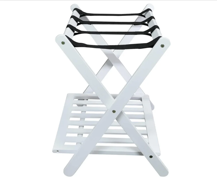 Деревянный багажный стеллаж для чемоданов, гостиничный номер, индивидуальный дизайн