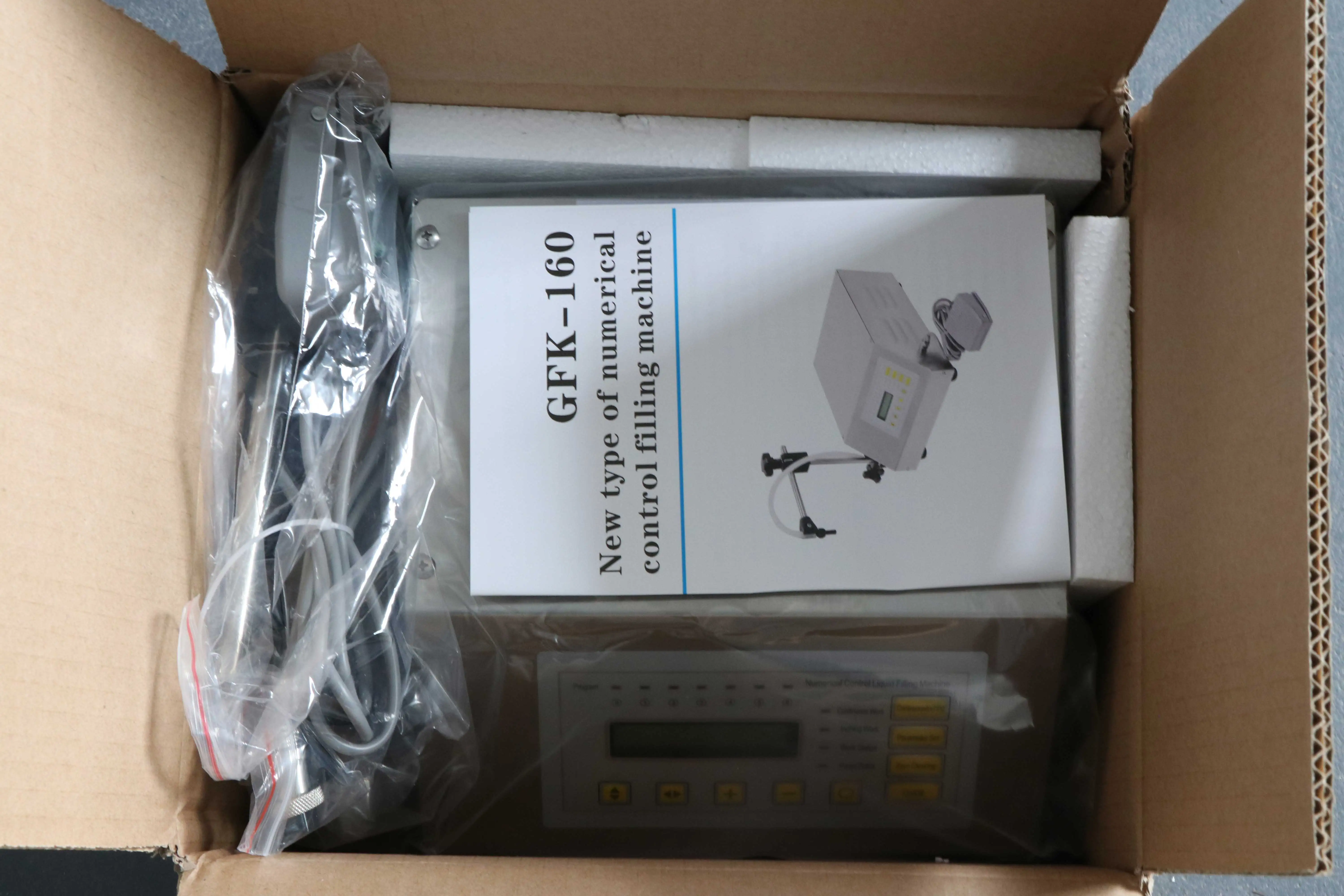  ZONESUN 220V или 110V GFK-160 цифровое управление разливочная машина Малый портативный Электрический Жидкости Автомат для разливания воды машины