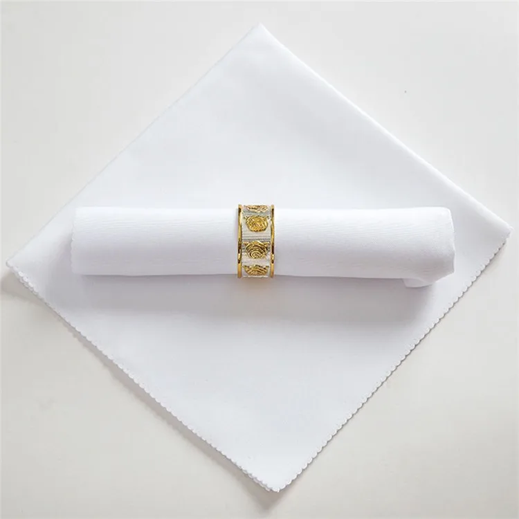 Polyester Fabric Colors Table Cloth Napkin Dinner For Hotel Wedding Restaurant Table Supplies
