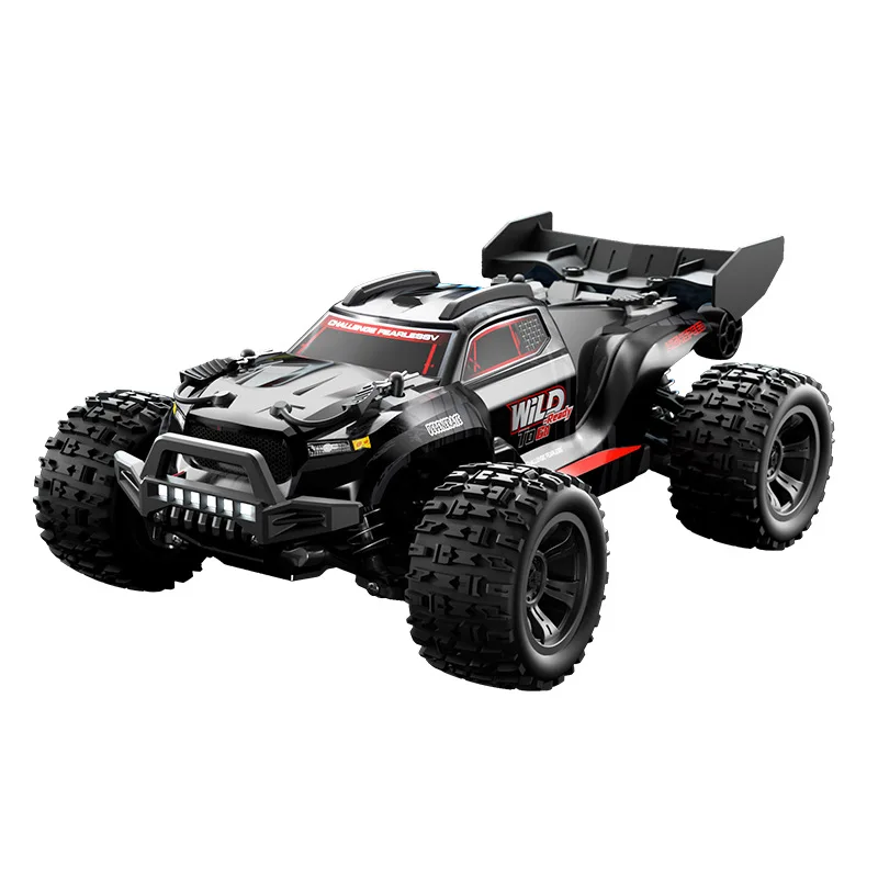 1 18 шкала 4WD Угольная щетка яркие светодиодные фонари независимые амортизирующие дистанционное управление внедорожные автомобили игрушка RC высокоскоростной автомобиль