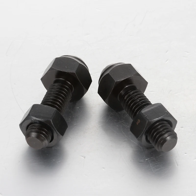 Reliable Black Steel Bolts Ball Point Hex Flat Toothed Surface Ball Screw Clamping Flat Toothed Surface Ball Screw Clamping