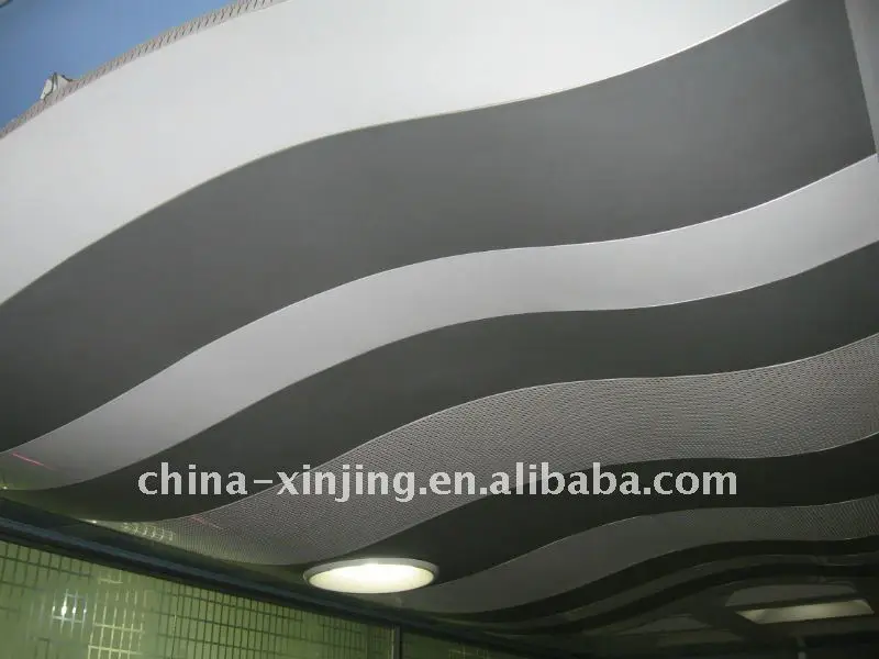 Multifunctional Outdoor Twist Aluminum Curtain Wall Facade Panel Metal Ceiling Panel Sheet